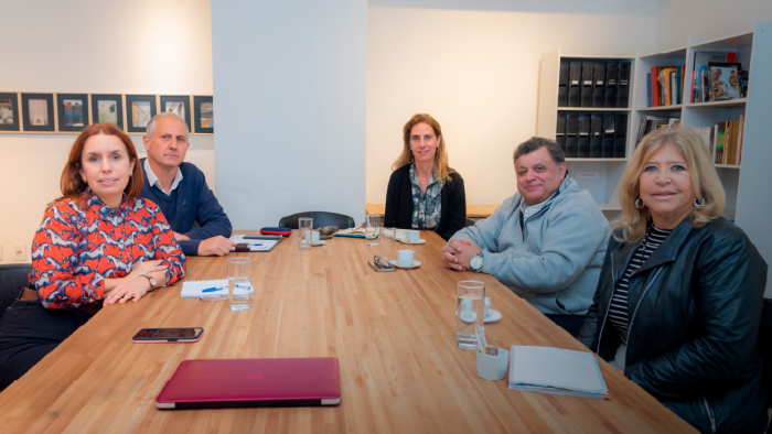 Maru Vidal recibió a representantes de la Red Nacional de Direcciones de Cultura