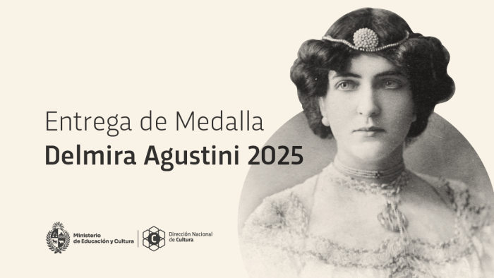 Medalla Delmira Agustini 2025