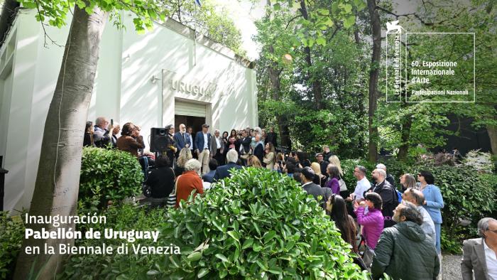Se inauguró el pabellón de Uruguay en La Biennale di Venezia