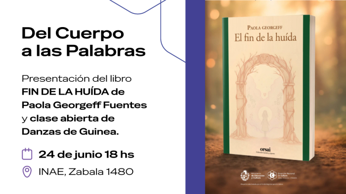 Presentación de libro y clase abierta de Danzas de Guinea