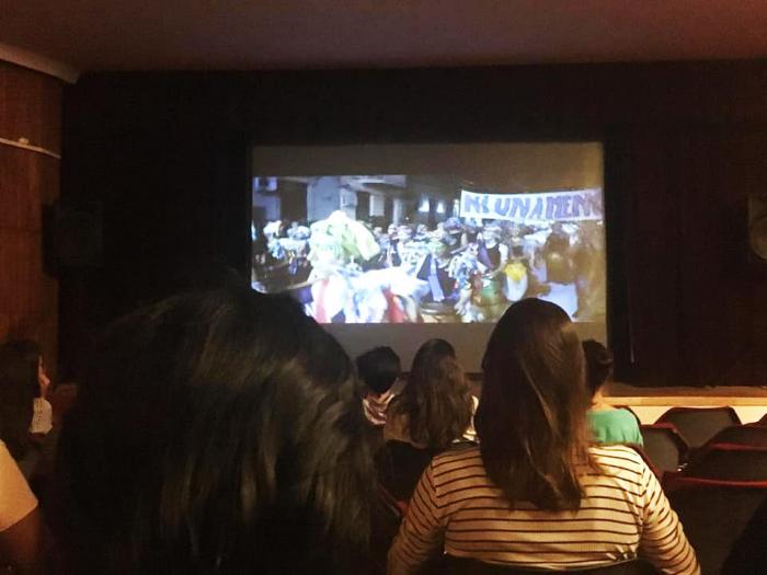 Proyección de película