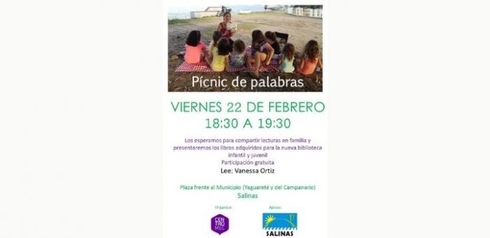 afiche pic nic de palabras