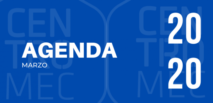 Agenda mensual de marzo