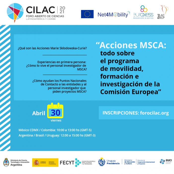 Seminario web: Acciones MSCA