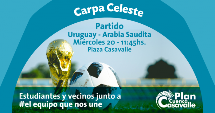 Invitación para ver el partido de Uruguay