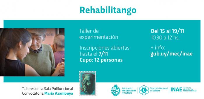 Taller de experimentación Rehabilitango