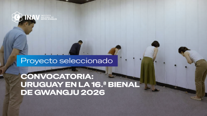 Uruguay selecciona proyecto para su participación en la 16.ª Bienal de Gwangju 2026