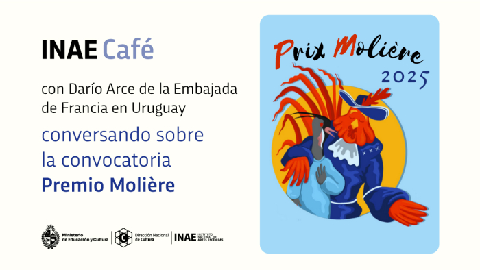 Conversando con Darío Arce de la Embajada de Francia sobre la Convocatoria Prix Molière