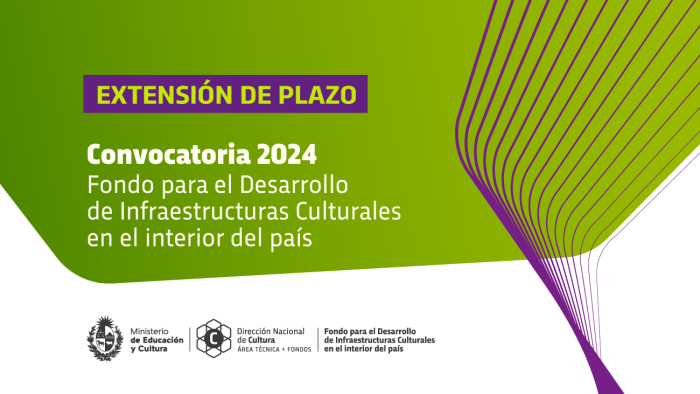 La Dirección Nacional de Cultura lanza una nueva convocatoria del Fondo para el Desarrollo de Infrae