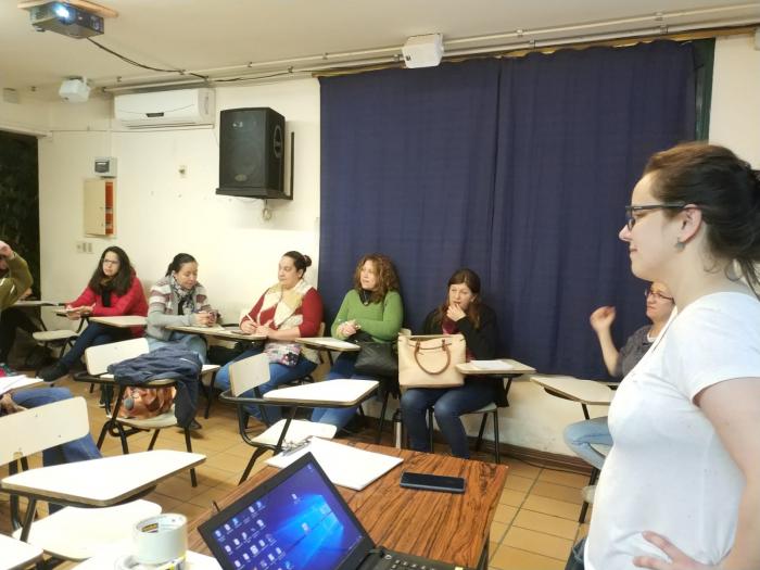 Taller durante el Festival