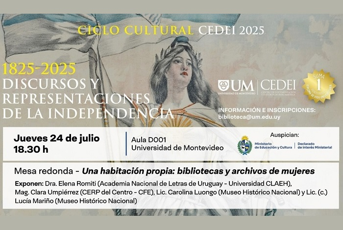 Mesa redonda: "Una habitación propia: bibliotecas y archivos de mujeres"