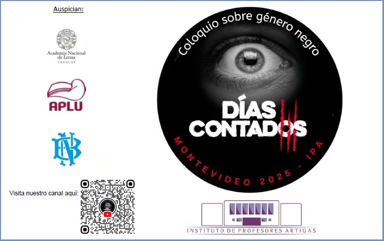 “Días contados” Coloquio sobre género negro