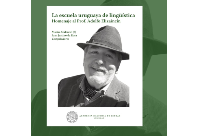 Imagen de la tapa de “La escuela uruguaya de lingüística"