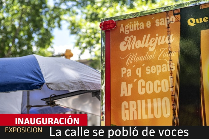 La calle se pobló de voces