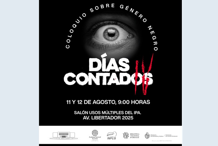 “Días contados IV” - Coloquio sobre género negro