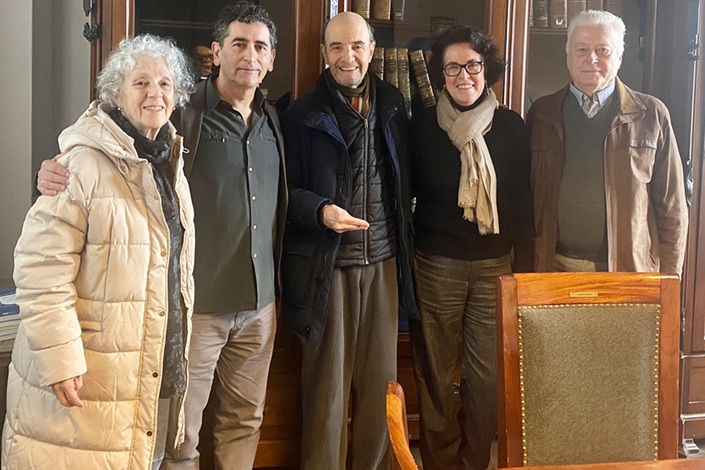 Juan Mayorga, académico de la Real Academia Española, visita la ANL