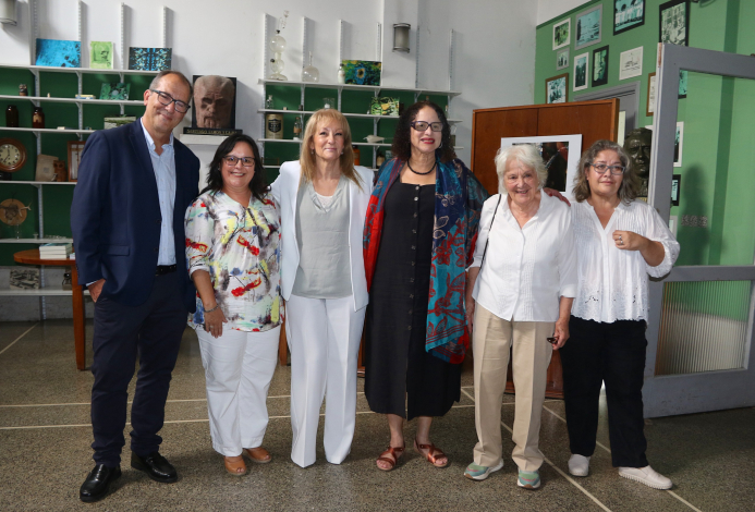 Autoridades participantes en la actividad