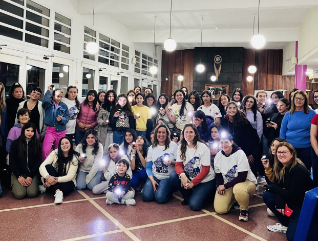 Salida de campo con adolescentes de Lavalleja y Rocha, proyecto Más Mujer en Ciencia