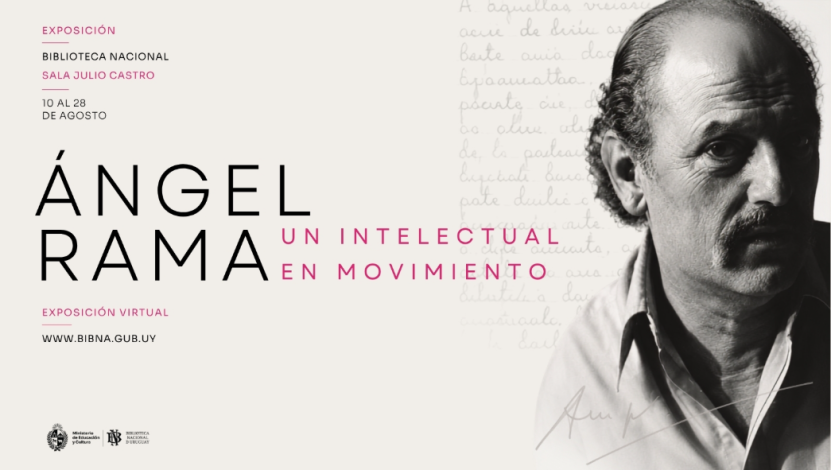 Afiche de la exposición virtual de Ángel Rama