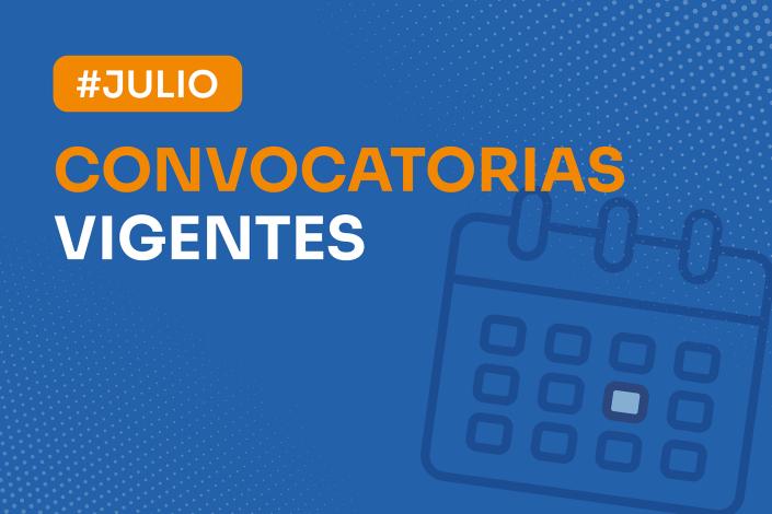 Convocatorias julio