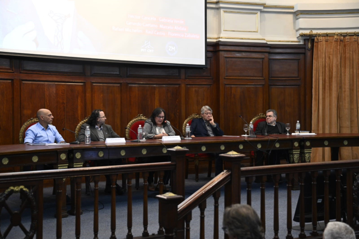Subsecretaria Gabriela Verde en Homenaje a Zelmar Michelini