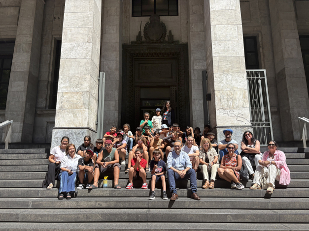 Escuela 33 de Florida en la Biblioteca Nacional.
