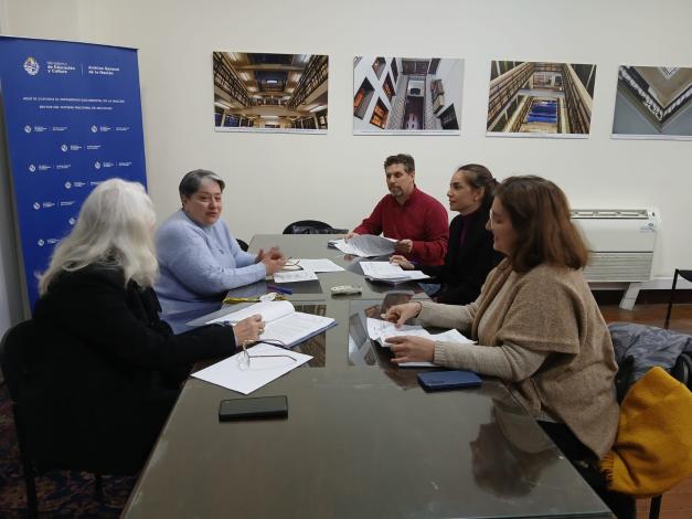 Reunión entre la Dirección del AGN y la División Gobierno Abierto (AGESIC).
