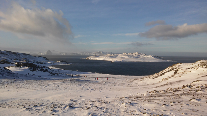 Imagen de la Antártida. Foto de Vanesa Amarelle