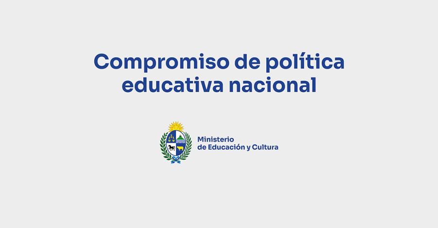 Placa compromiso política educativa nacional