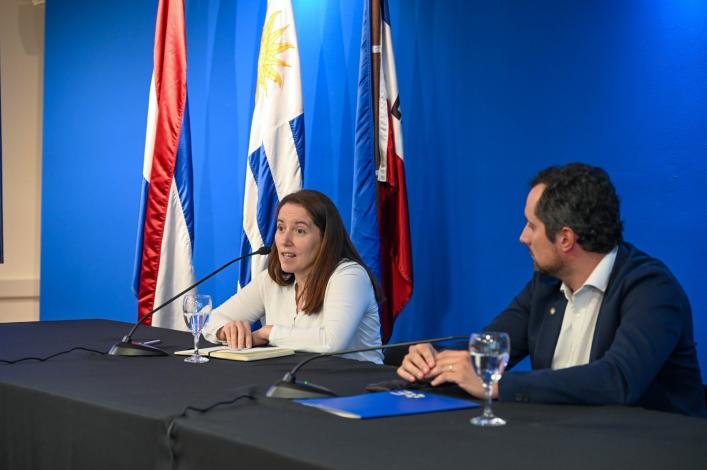 Lourdes Salinas y Gonzalo Baroni