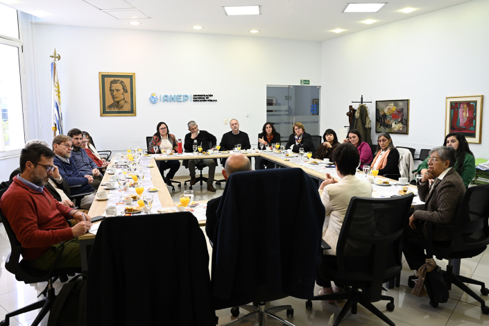 Desayuno de trabajo en el marco del Seminario Internacional.