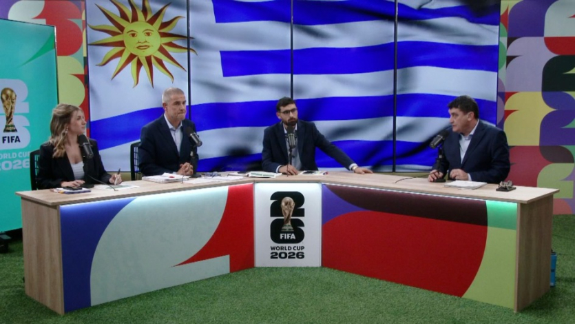 Plano general del estudio de televisión
