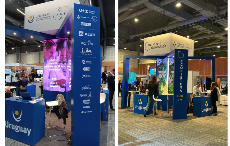 Instituto Clemente Estable parte del estand país en en Crossing Over LATAM BioExpo 2026