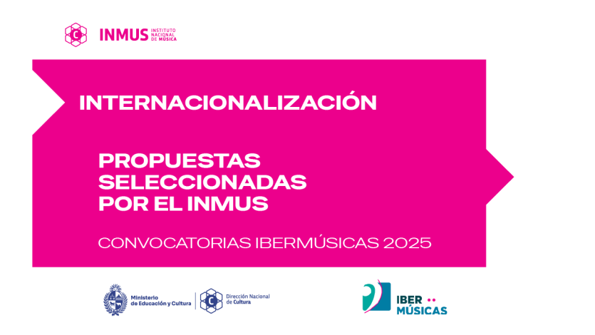 Propuestas Seleccionadas por el Instituto Nacional de Música - Convocatorias Ibermúsicas 2025