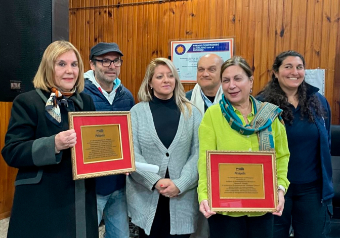 Reconocimiento del Municipio de Piriápolis a la Dra. Susana González - foto Municipio Piriápolis