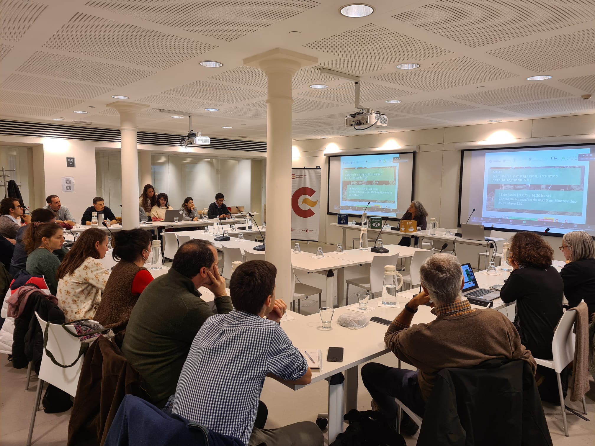 Participantes del taller de Ganadería y Mitigación