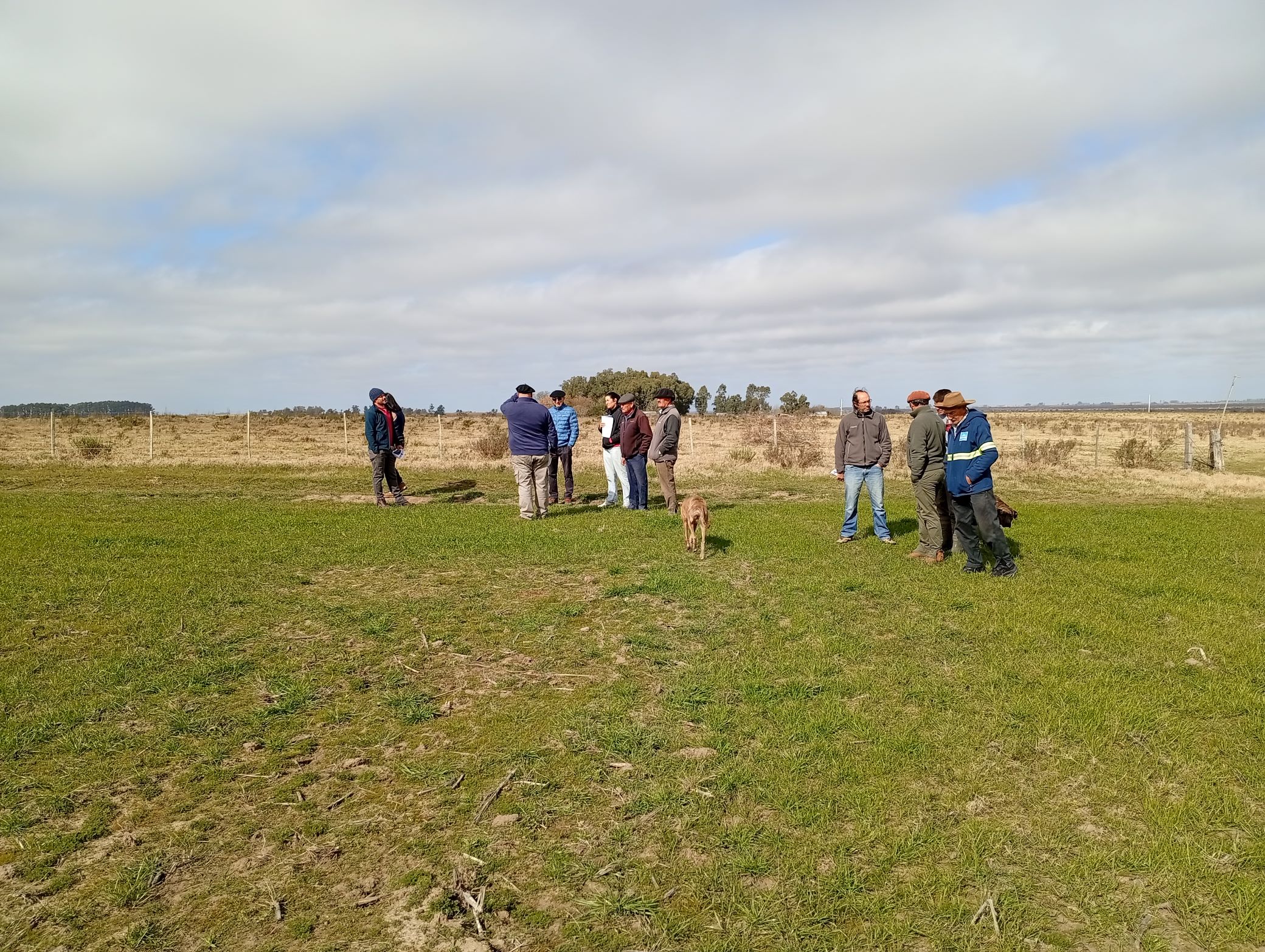 visita predio Senda en Tacuarembó