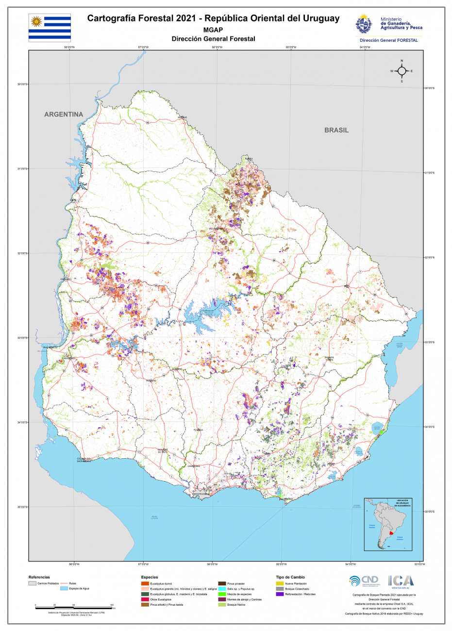 Nueva Cartografía Forestal 2021 Nueva Cartografía Forestal 2021