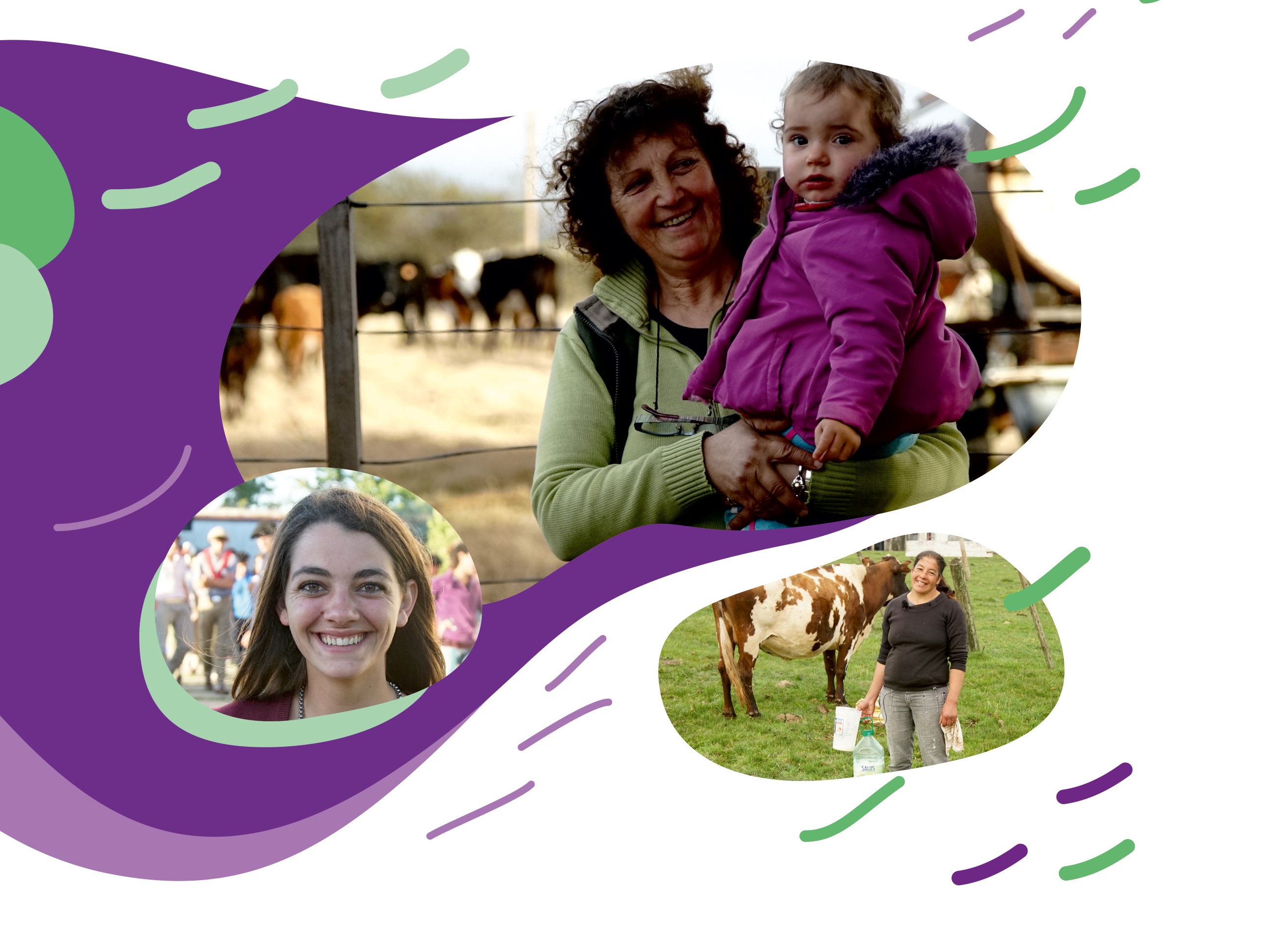Las Mujeres Rurales en el Decenio de la Agricultura Familiar gráfica día de la mujer
