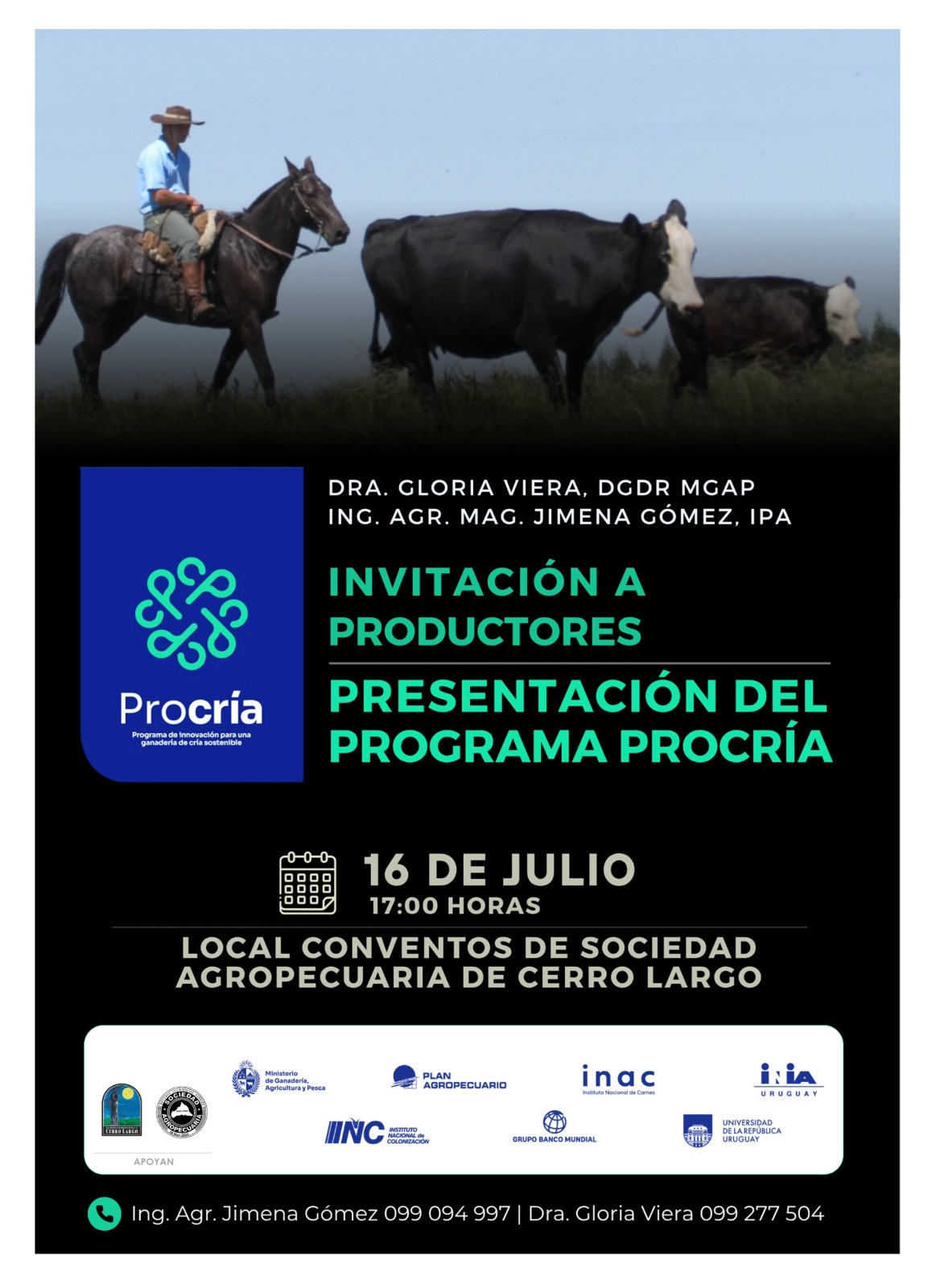 cerro largo procria