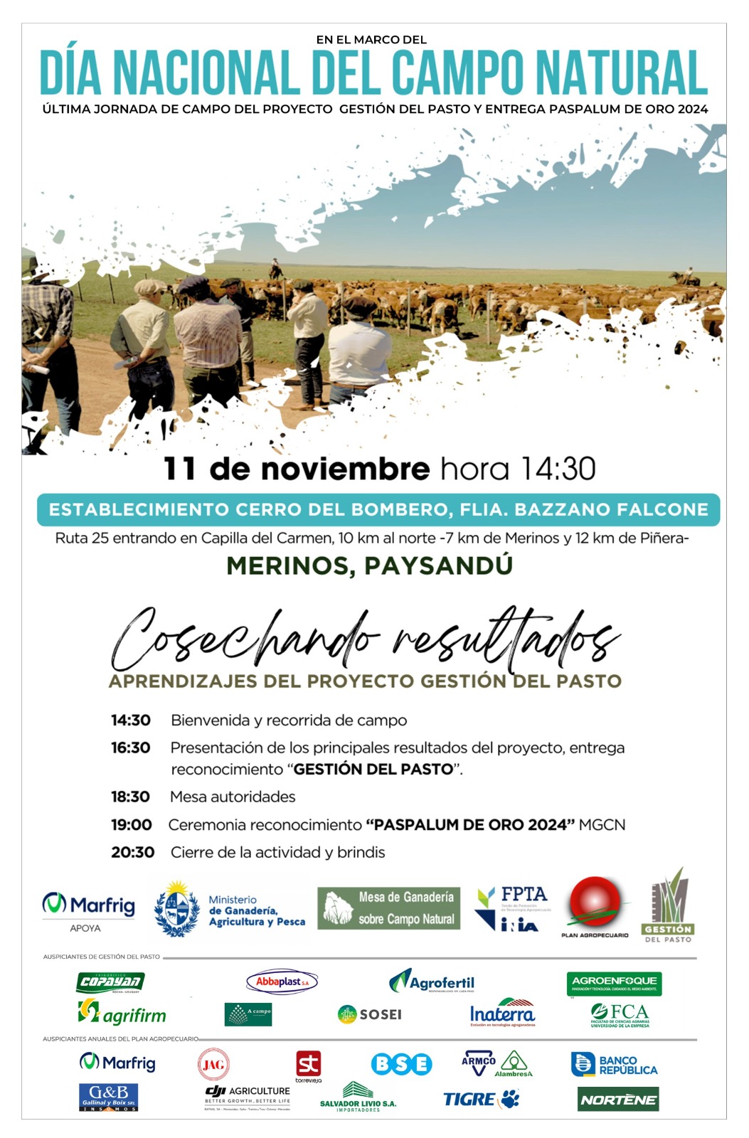 Afiche Día Nacional del Campo Natural 2024