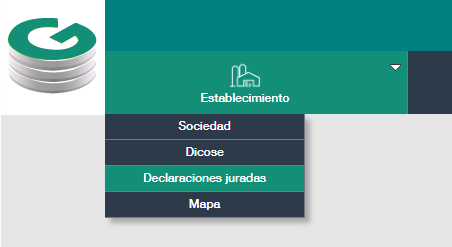 Consultar Declaraciones Juradas de Existencias Vía 1