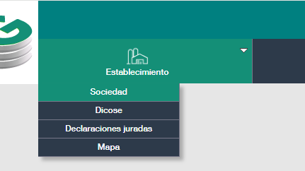 Consultar los datos de la sociedad de un establecimiento