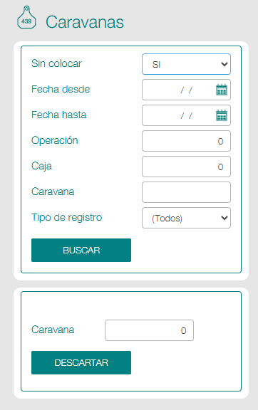 Descartar una caravana