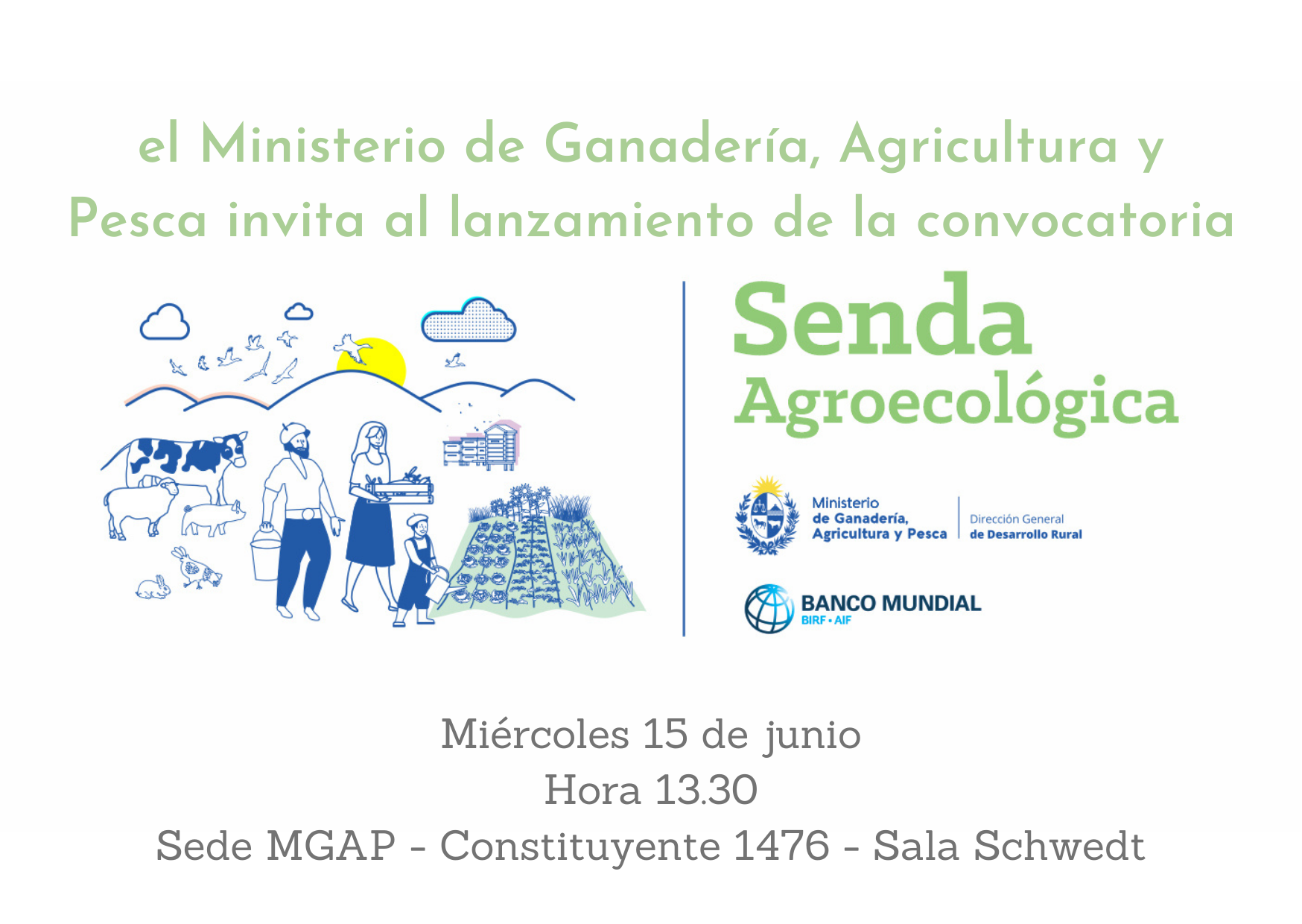 Invitación Senda agroecológica 