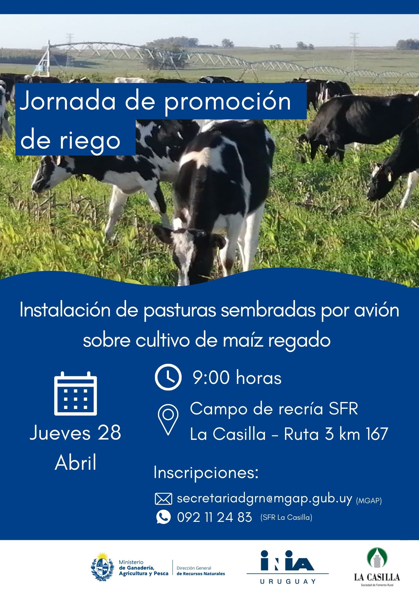 Jornada promoción riego SFR La Casilla