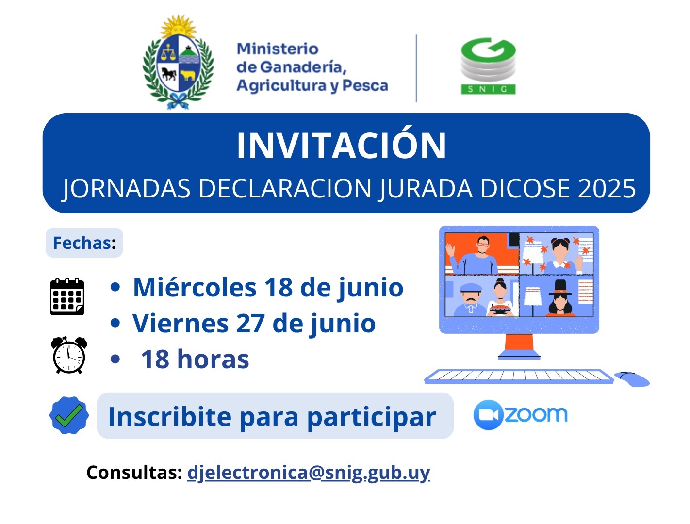Charla informativa