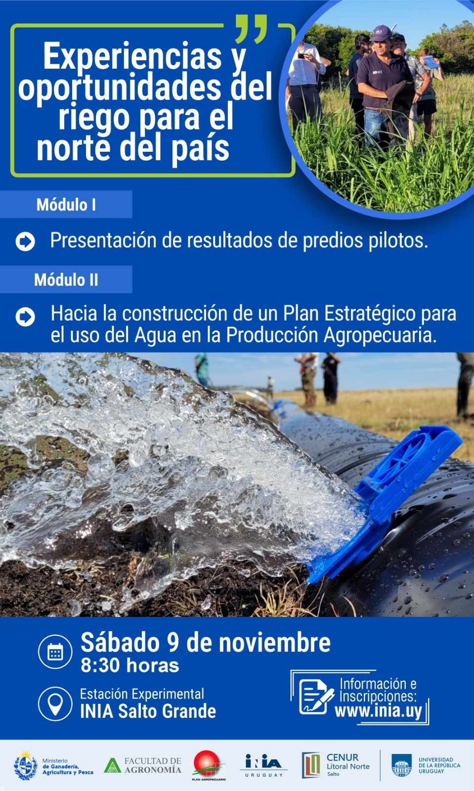 Experiencias y oportunidades del Riego para el Norte del país 