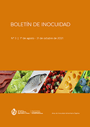 Tapa Boletín de Inocuidad Nº 3