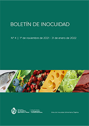 Tapa Boletín de Inocuidad Nº4